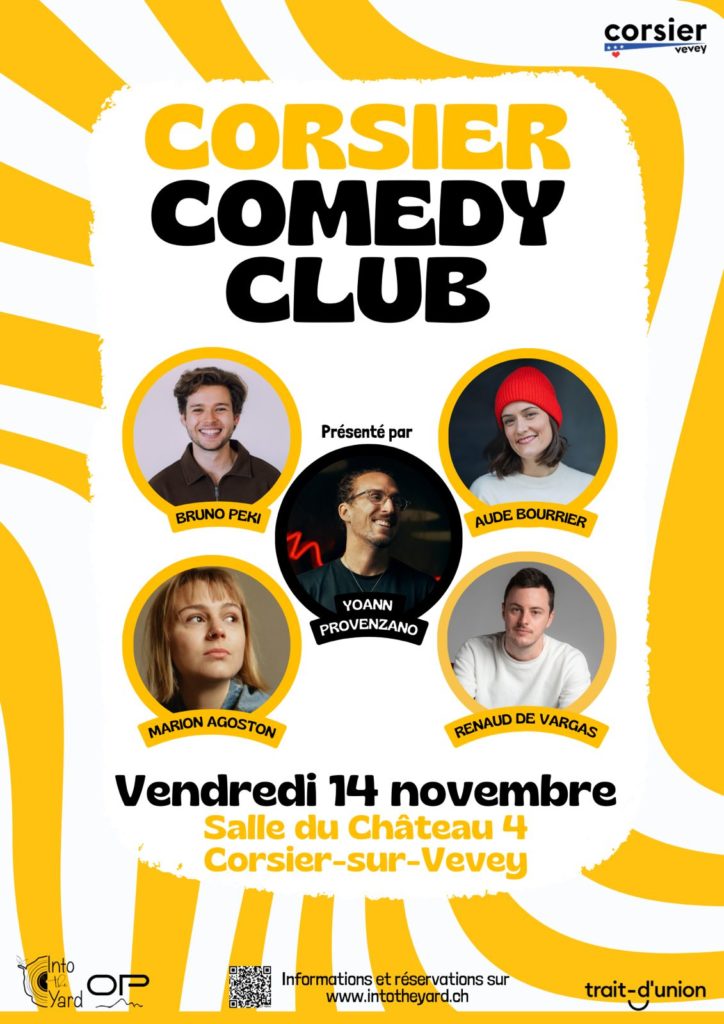 2025 Affiche Corsier Comedy Club