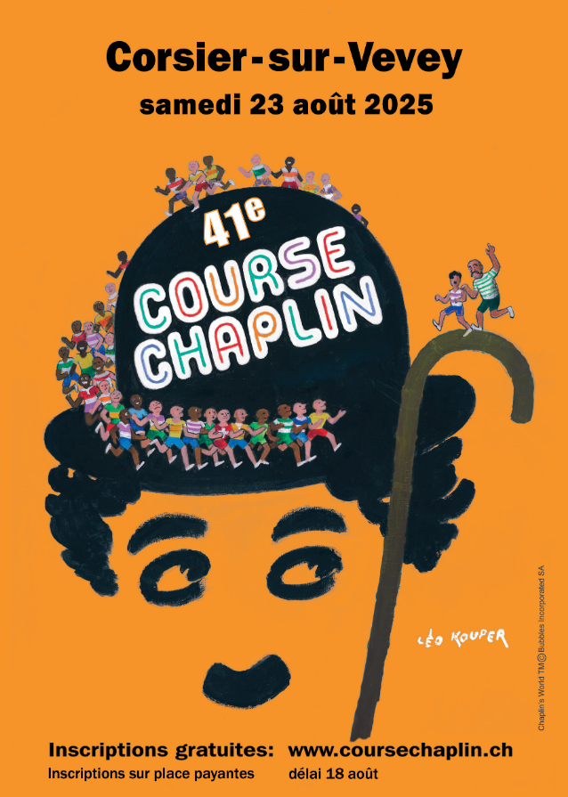 2025 Affiche Course Chaplin