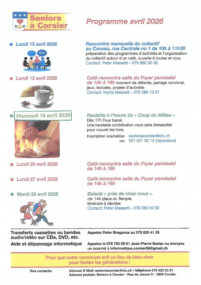 2026 04 Programme Séniors 