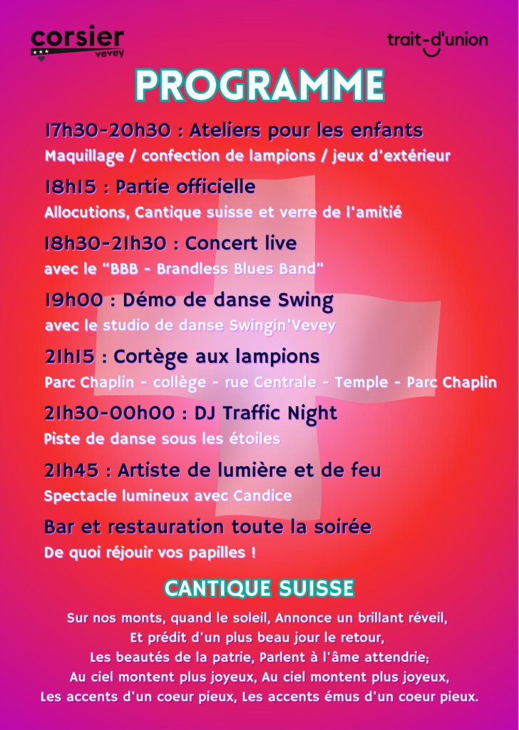 Tu 2026 08 Fête Nationale Au Parc Chaplin V2 (29.7 X 42 Cm) (15.2 X 21.4 Cm)(1) 