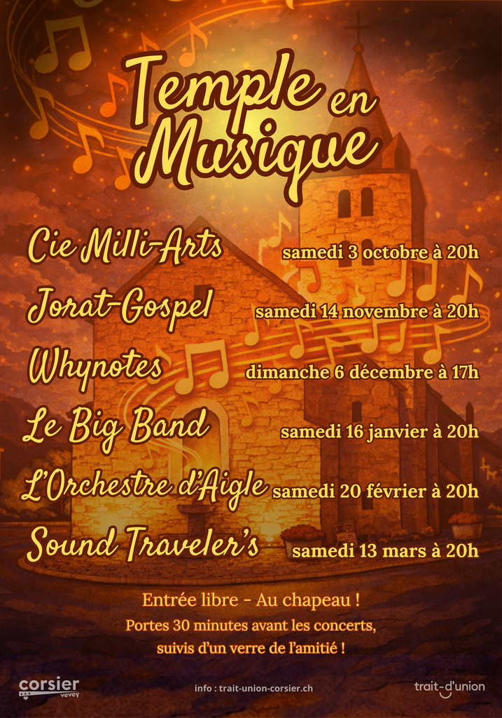 Tu 2026 10 Temple En Musique (70.2 X 100.2 Cm)